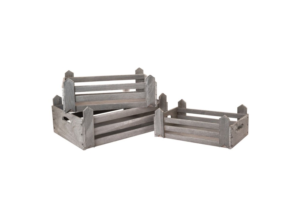 ΣΕΤ 3 ΓΚΡΙ ΞΥΛΙΝΟ ΤΕΛΑΡΟ 52Χ35Χ20 47Χ30Χ18 42Χ25Χ11ΕΚ ΣΕΤ 3 ΓΚΡΙ ΞΥΛΙΝΟ ΤΕΛΑΡΟ 52Χ35Χ20 47Χ30Χ18 42Χ25Χ11ΕΚ