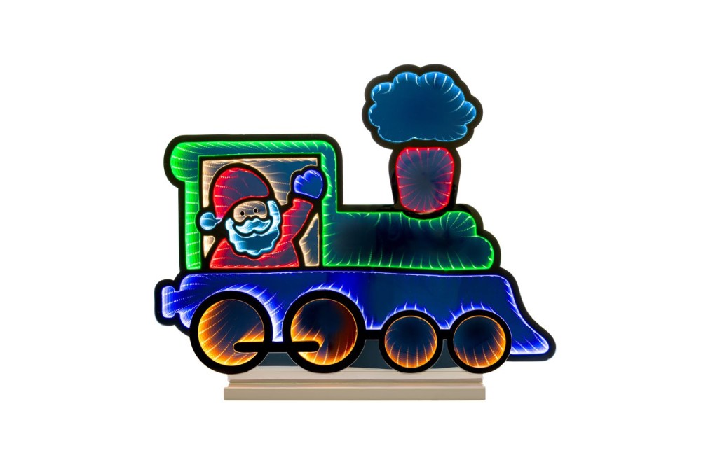 ΦΩΤΙΖΟΜΕΝΟ ΤΡΕΝΑΚΙ 63Χ51ΕΚ ΣΕ ΞΥΛΙΝΗ ΒΑΣΗ