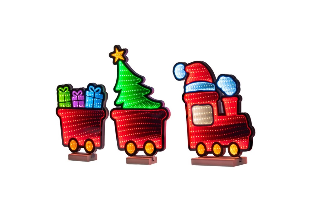 ΦΩΤΙΖΟΜΕΝΟ ΤΡΕΝΑΚΙ 70Χ38ΕΚ ΣΕ ΞΥΛΙΝΗ ΒΑΣΗ