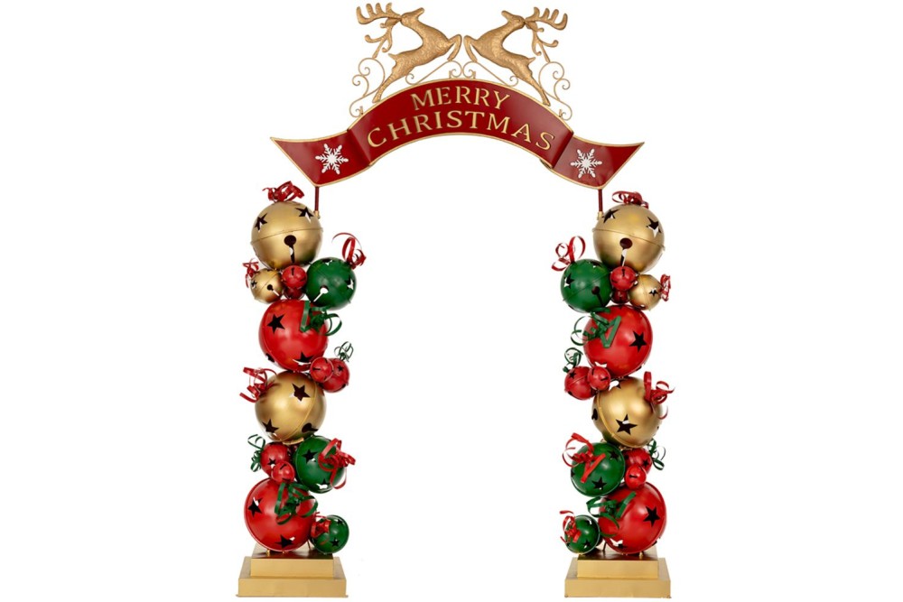 ΜΕΤΑΛΛΙΚΗ ΚΑΜΑΡΑ ΜΕ ΚΟΥΔΟΥΝΙΑ MERRY CRHISTMAS 263Χ55Χ309ΕΚ ΜΕΤΑΛΛΙΚΗ ΚΑΜΑΡΑ ΜΕ ΚΟΥΔΟΥΝΙΑ MERRY CRHISTMAS 263Χ55Χ309ΕΚ