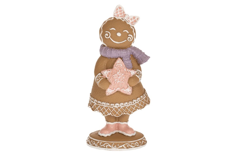ΚΟΡΙΤΣΑΚΙ GINGERBREAD 7.5Χ5.5Χ16.5ΕΚ ΠΟΛΥΡΕΖΙΝ