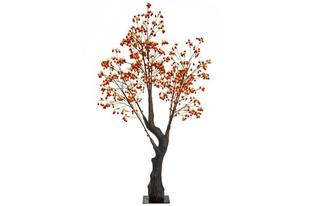 ΜΑΥΡΟ ΦΩΤΙΖΟΜΕΝΟ ΔΕΝΤΡΟ 220ΕΚ ΜΕ 3840 LED ΛΑΜΠΑΚΙΑ ΘΕΡΜΟ ΛΕΥΚΟ ΣΕ ΜΕΤΑΛΛΙΚΗ ΒΑΣΗ 30Χ30ΕΚ