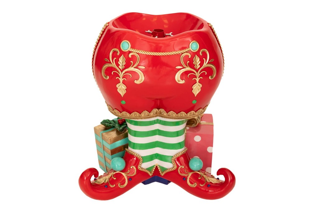 ΚΟΚΚΙΝΟ ΠΟΛΥΡΕΖΙΝ ΠΑΝΤΕΛΟΝΙ ΞΩΤΙΚΟΥ ΜΕ ΠΟΛΥΧΡΩΜΑ ΣΧΕΔΙΑ 57Χ41Χ66ΕΚ