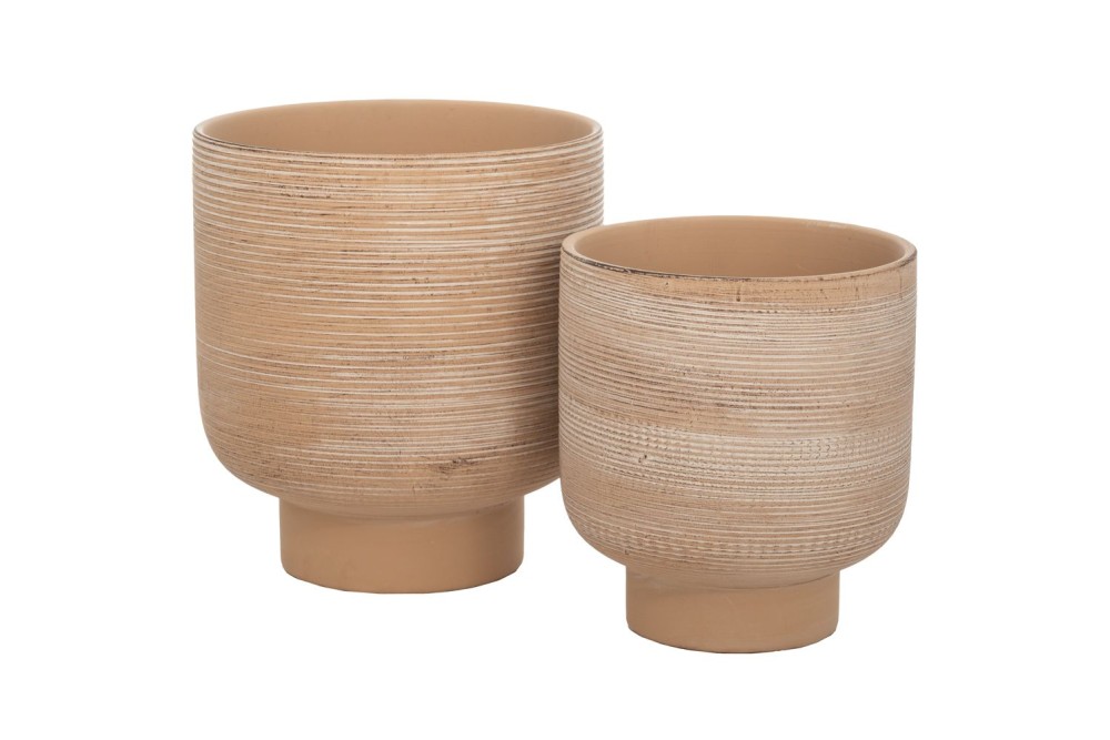 ΣΕΤ 2 ΚΑΦΕ ΠΗΛΙΝΟ ΚΑΣΠΩ 27Χ27Χ30ΕΚ 22X22X24EK ΣΕΤ 2 ΚΑΦΕ ΠΗΛΙΝΟ ΚΑΣΠΩ 27Χ27Χ30ΕΚ 22X22X24EK