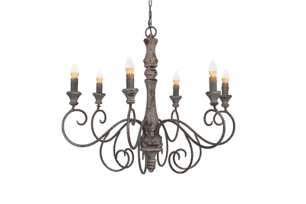 VINTAGE ΠΟΛΥΕΛΑΙΟΣ ΜΕ 6 ΛΑΜΠΕΣ Φ85Χ68ΕΚ