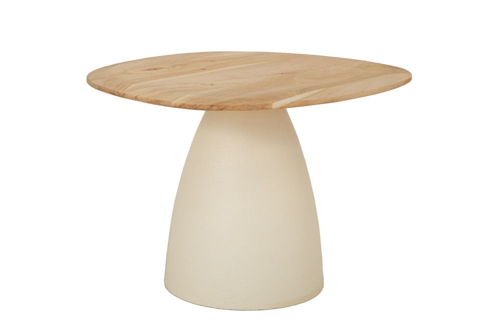 OFF WHITE MUSHROOM ΒΟΗΘΗΤΙΚΟ ΤΡΑΠΕΖΙ 65Χ58Χ45ΕΚ OFF WHITE MUSHROOM ΒΟΗΘΗΤΙΚΟ ΤΡΑΠΕΖΙ 65Χ58Χ45ΕΚ