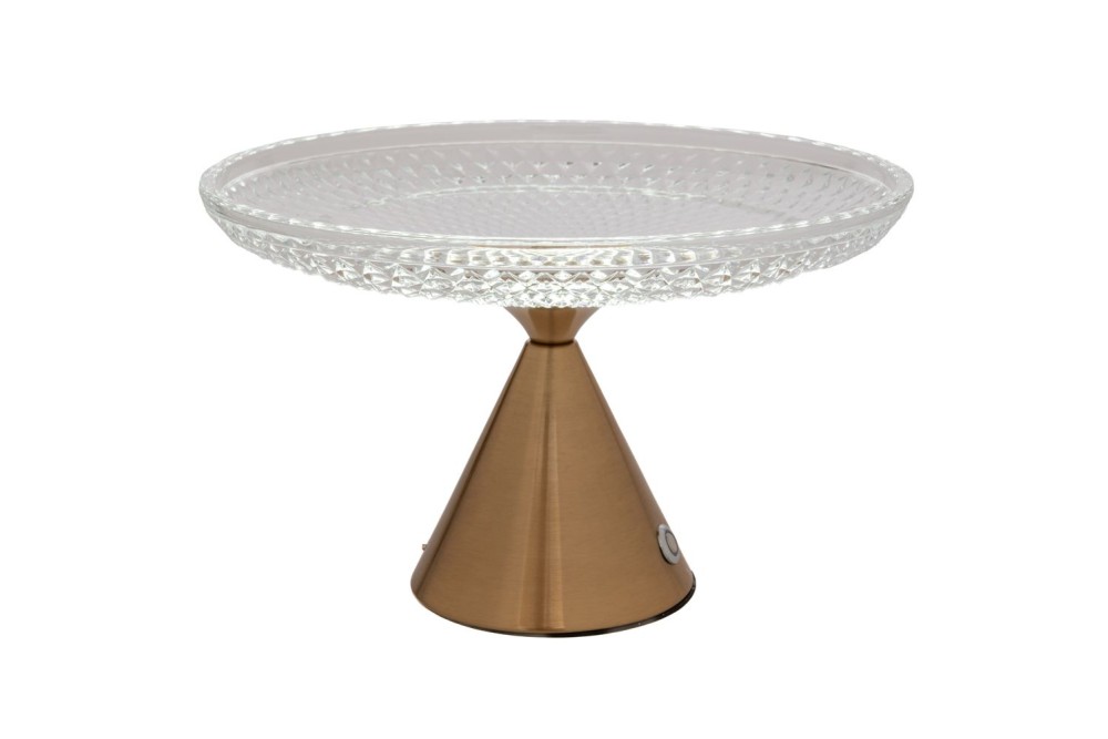 ΓΥΑΛΙΝΗ ΠΙΑΤΕΛΑ ΣΕ ΧΡΥΣΗ ΜΕΤΑΛΛΙΚΗ ΒΑΣΗ ΜΕ ΛΑΜΠΑ USB Φ30Χ20ΕΚ ΓΥΑΛΙΝΗ ΠΙΑΤΕΛΑ ΣΕ ΧΡΥΣΗ ΜΕΤΑΛΛΙΚΗ ΒΑΣΗ ΜΕ ΛΑΜΠΑ USB Φ30Χ20ΕΚ