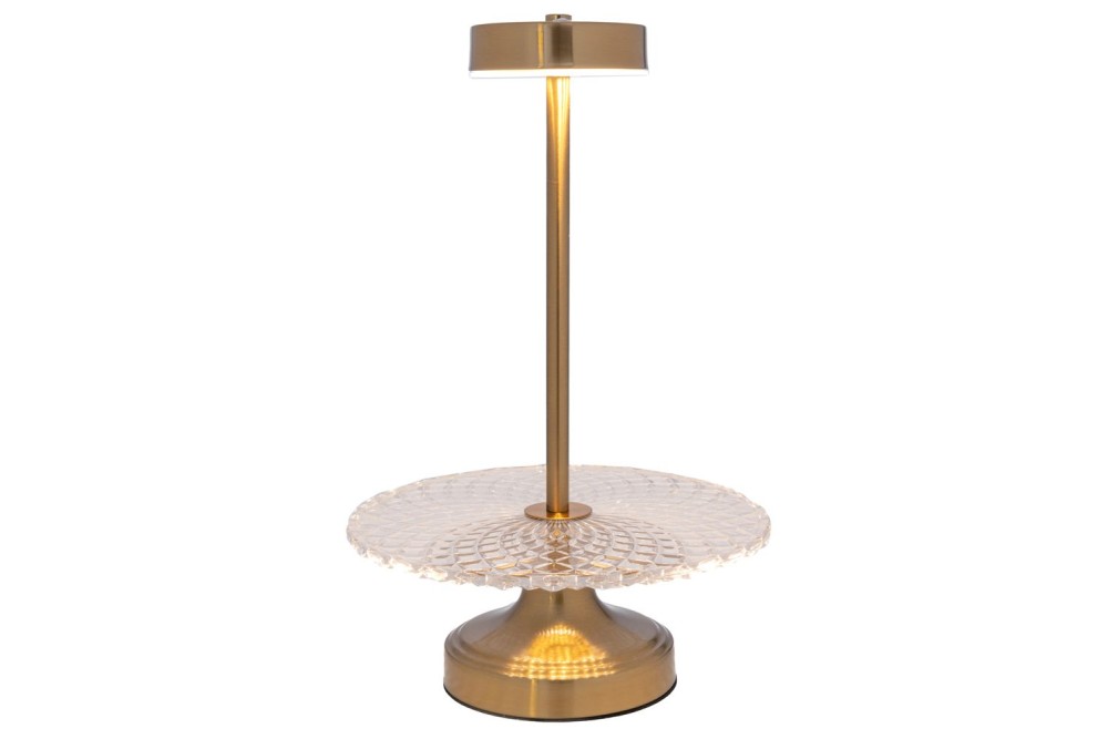 ΓΥΑΛΙΝΗ ΠΙΑΤΕΛΑ ΣΕ ΧΡΥΣΗ ΜΕΤΑΛΛΙΚΗ ΒΑΣΗ ΜΕ ΛΑΜΠΑ USB Φ25Χ40ΕΚ ΓΥΑΛΙΝΗ ΠΙΑΤΕΛΑ ΣΕ ΧΡΥΣΗ ΜΕΤΑΛΛΙΚΗ ΒΑΣΗ ΜΕ ΛΑΜΠΑ USB Φ25Χ40ΕΚ