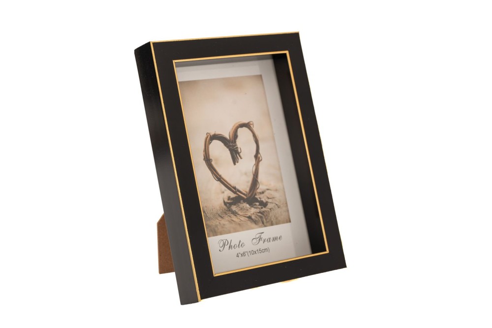 ΜΑΥΡΗ ΠΛΑΣΤΙΚΗ ΚΟΡΝΙΖΑ ΜΕ ΧΡΥΣΗ ΛΕΠΤΟΜΕΡΕΙΑ 10Χ15ΕΚ