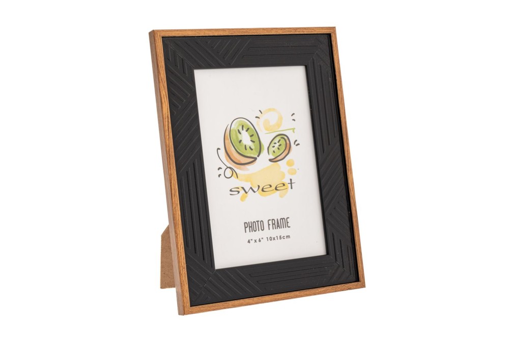 ΜΑΥΡΗ ΜΕ ΧΡΥΣΟ ΓΕΙΣΟ ΠΛΑΣΤΙΚΗ ΚΟΡΝΙΖΑ 10Χ15ΕΚ