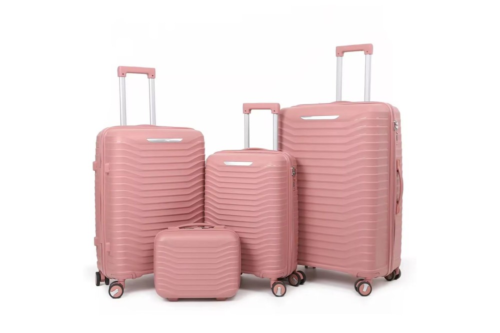 ΣΕΤ 4 ΡΟΖ ΒΑΛΙΤΣΑ ΜΕ 4ΡΟΔΕΣ 74Χ50Χ30 65Χ44Χ27 55Χ38Χ23 25Χ32Χ16ΕΚ