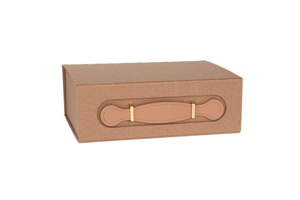 ΚΑΦΕ ΧΑΡΤΙΝΟ ΚΟΥΤΙ ΜΕ ΧΕΡΟΥΛΙ 24Χ18Χ8ΕΚ