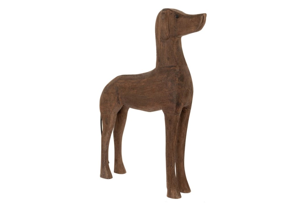 ΚΑΦΕ ΞΥΛΙΝΗ ΔΙΑΚΟΣΜΗΤΙΚΗ ΦΙΓΟΥΡΑ ΣΚΥΛΟΥ 42Χ10Χ58ΕΚ