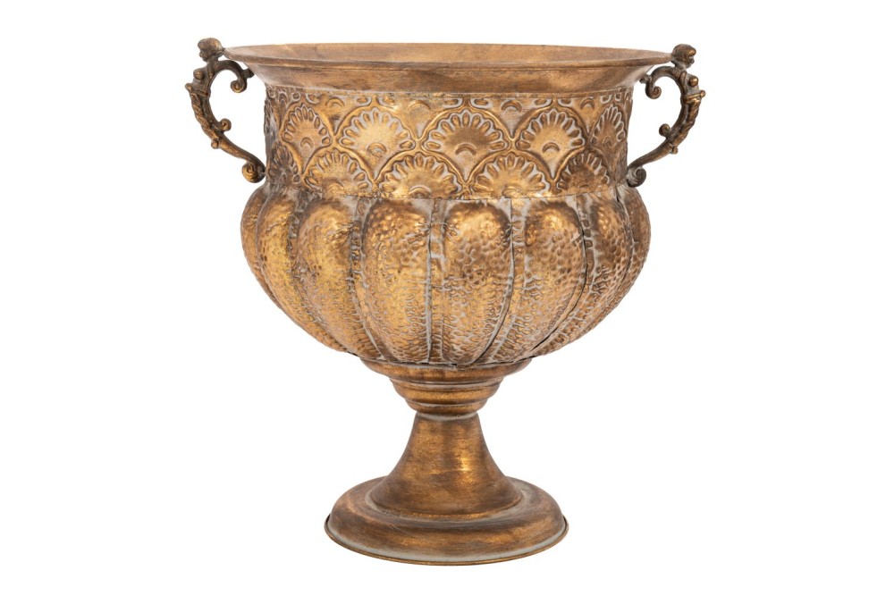 ΧΡΥΣΟ ΜΕΤΑΛΛΙΚΟ ΚΑΣΠΩ ΜΕ ΠΟΔΙ 51,5Χ45Χ50ΕΚ