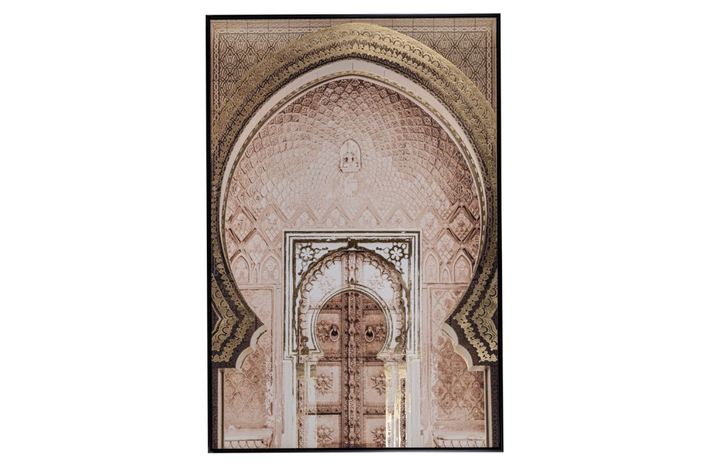 THE ORIENTAL GATE ΕΛΑΙΟΓΡΑΦΙΑ 80Χ120ΕΚ ME ΜΑΥΡΗ ΚΟΡΝΙΖΑ ΣΕ ΤΥΠΩΜΕΝΟ ΚΑΜΒΑ THE ORIENTAL GATE ΕΛΑΙΟΓΡΑΦΙΑ 80Χ120ΕΚ ME ΜΑΥΡΗ ΚΟΡΝΙΖΑ ΣΕ ΤΥΠΩΜΕΝΟ ΚΑΜΒΑ