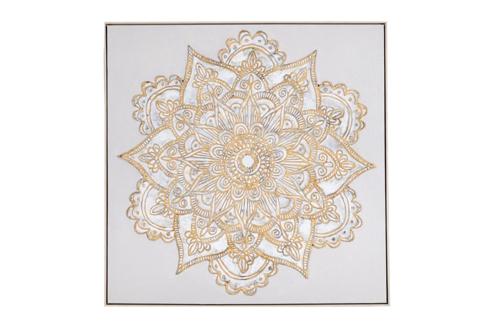 MANDALA ΕΛΑΙΟΓΡΑΦΙΑ 100Χ100ΕΚ ΜΕ ΣΑΜΠΑΝΙ ΚΟΡΝΙΖΑ ΣΕ ΚΑΜΒΑ MANDALA ΕΛΑΙΟΓΡΑΦΙΑ 100Χ100ΕΚ ΜΕ ΣΑΜΠΑΝΙ ΚΟΡΝΙΖΑ ΣΕ ΚΑΜΒΑ