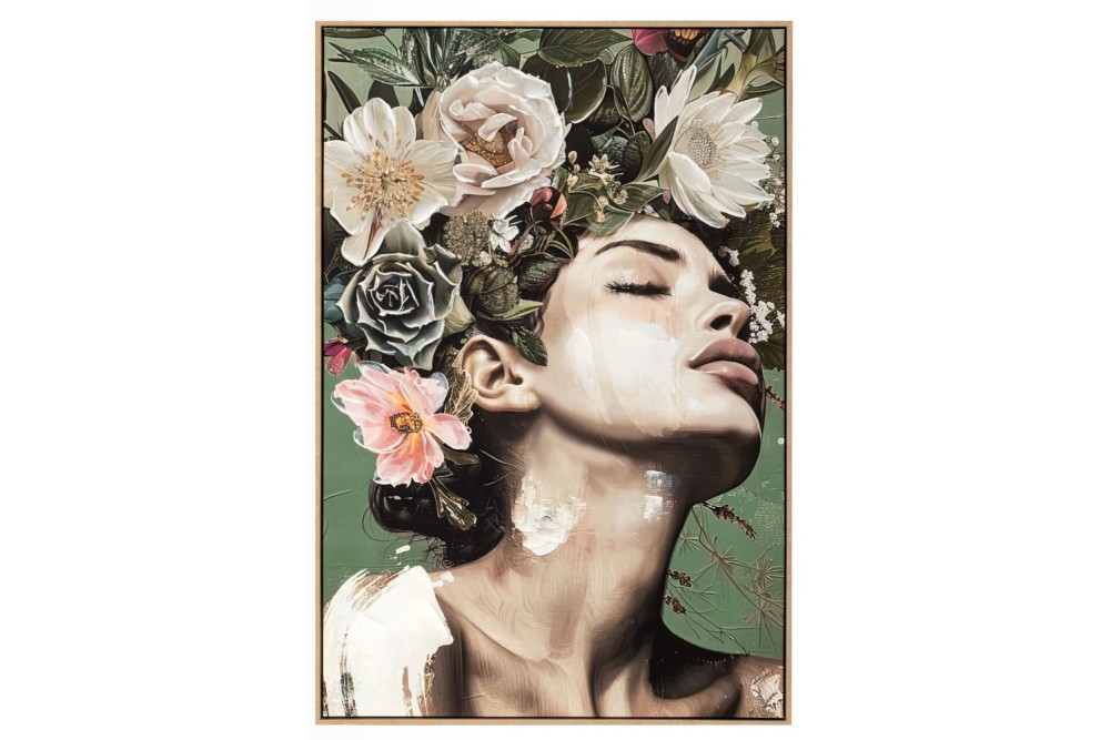 ΕΛΑΙΟΓΡΑΦΙΑ ΣΕ ΤΥΠΩΜΕΝΟ ΚΑΜΒΑ 80Χ4.5Χ120ΕΚ ΓΥΝΑΙΚΑ ΜΕ ΛΟΥΛΟΥΔΙΑ ΣΤΟ ΚΕΦΑΛΙ ΕΛΑΙΟΓΡΑΦΙΑ ΣΕ ΤΥΠΩΜΕΝΟ ΚΑΜΒΑ 80Χ4.5Χ120ΕΚ ΓΥΝΑΙΚΑ ΜΕ ΛΟΥΛΟΥΔΙΑ ΣΤΟ ΚΕΦΑΛΙ