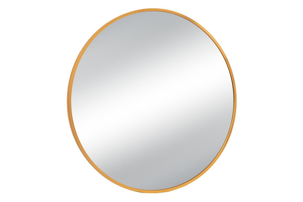 ΧΡΥΣΟΣ ΜΕΤΑΛΛΙΚΟΣ ΣΤΡΟΓΓΥΛΟΣ ΚΑΘΡΕΦΤΗΣ ΤΟΙΧΟΥ Φ60ΕΚ Χ3ΕΚ