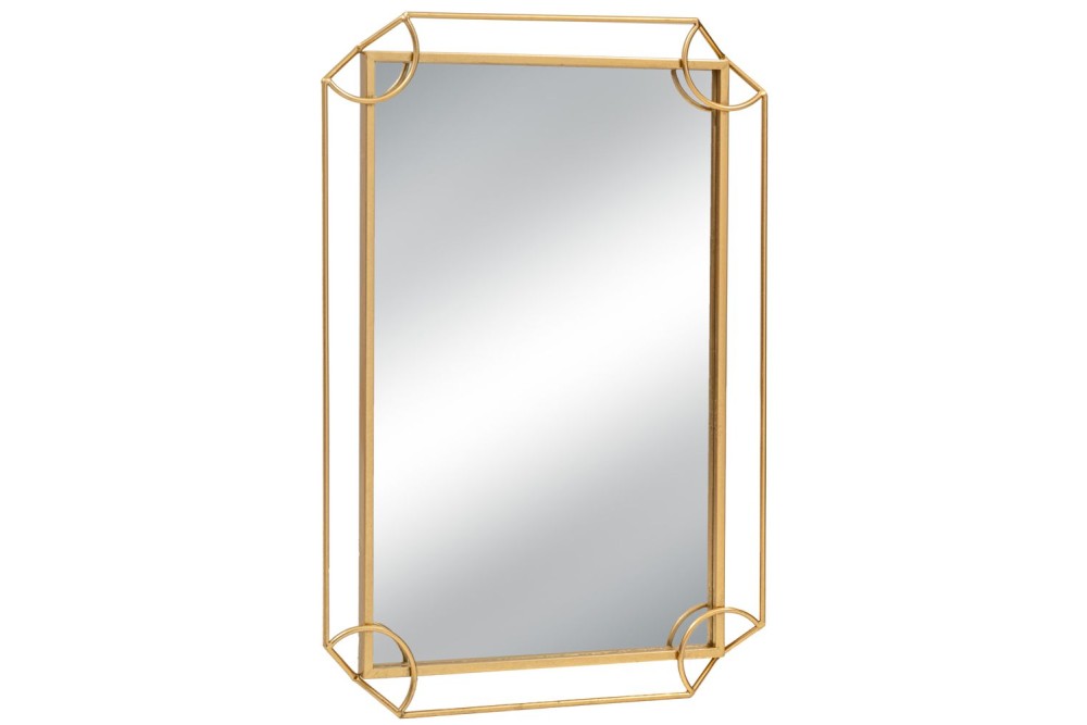 ΧΡΥΣΟΣ ΜΕΤΑΛΛΙΚΟΣ ΟΡΘΟΓΩΝΙΟΣ ΚΑΘΡΕΦΤΗΣ ΤΟΙΧΟΥ 60Χ4Χ90ΕΚ