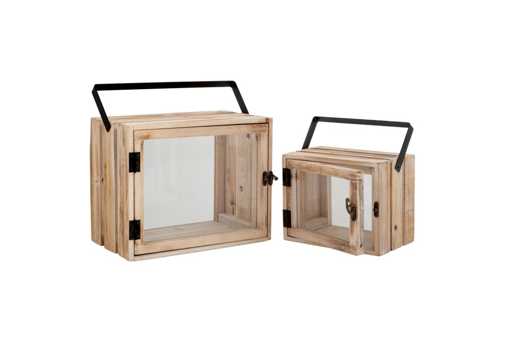 ΣΕΤ 2 ΦΑΝΑΡΙ ΞΥΛΙΝΟ ΟΡΘΟΓΩΝΙΟ ΜΕ ΜΑΥΡΟ ΧΕΡΟΥΛΙ 30Χ18Χ31 21Χ13,5Χ25ΕΚ ΣΕΤ 2 ΦΑΝΑΡΙ ΞΥΛΙΝΟ ΟΡΘΟΓΩΝΙΟ ΜΕ ΜΑΥΡΟ ΧΕΡΟΥΛΙ 30Χ18Χ31 21Χ13,5Χ25ΕΚ