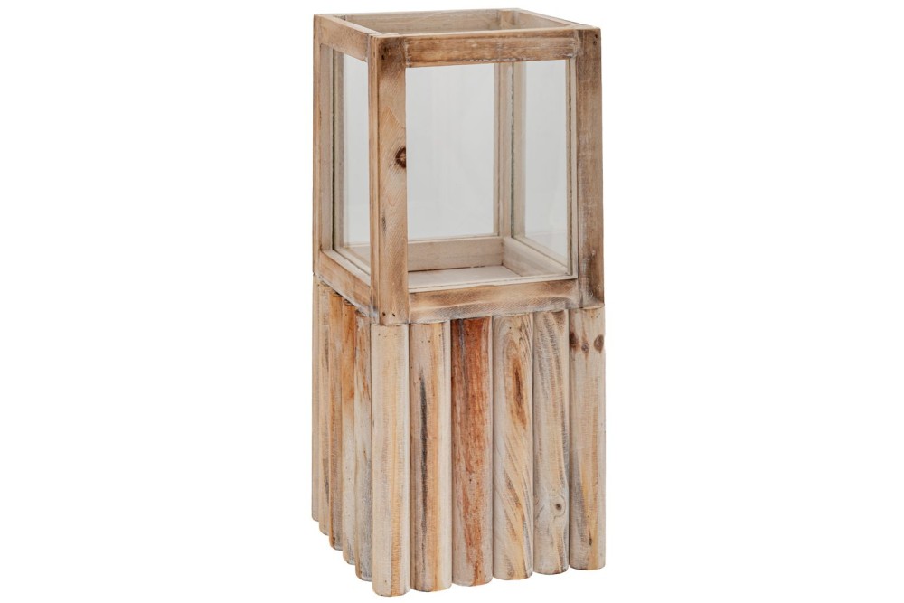 ΑΝΟΙΧΤΟ ΚΑΦΕ ΞΥΛΙΝΟ ΦΑΝΑΡΙ ΔΑΠΕΔΟΥ 19,5Χ19,5Χ56ΕΚ ΑΝΟΙΧΤΟ ΚΑΦΕ ΞΥΛΙΝΟ ΦΑΝΑΡΙ ΔΑΠΕΔΟΥ 19,5Χ19,5Χ56ΕΚ