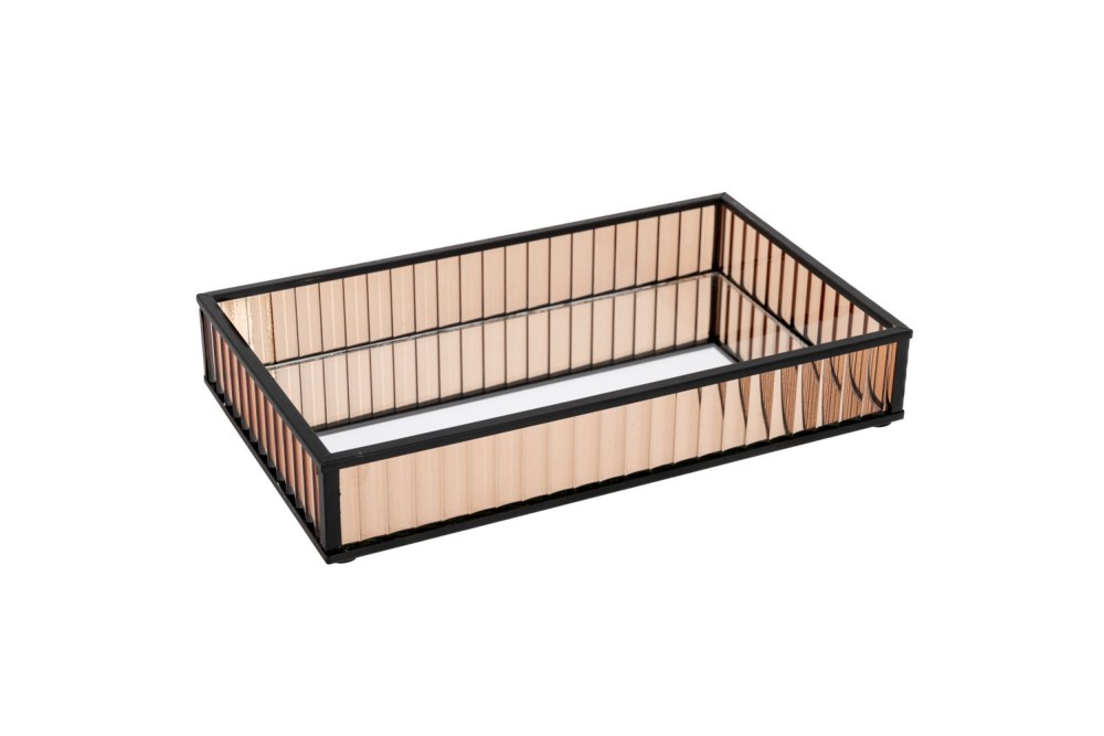 ΜΕΛΙ ΓΥΑΛΙΝΟΣ ΔΙΣΚΟΣ 15Χ25 ΕΚ ΜΕ ΚΑΘΡΕΠΤΗ ΚΑΙ ΜΑΥΡΕΣ ΜΕΤΑΛΛΙΚΕΣ ΓΩΝΙΕΣ