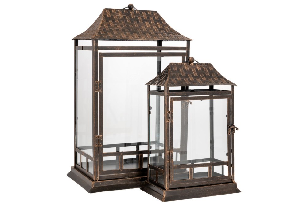 ΣΕΤ 2 ΜΑΥΡΟ ΜΕΤΑΛΛΙΚΟ ΦΑΝΑΡΙ 33Χ23,5Χ53 24,5Χ15Χ37,5ΕΚ ΣΕΤ 2 ΜΑΥΡΟ ΜΕΤΑΛΛΙΚΟ ΦΑΝΑΡΙ 33Χ23,5Χ53 24,5Χ15Χ37,5ΕΚ