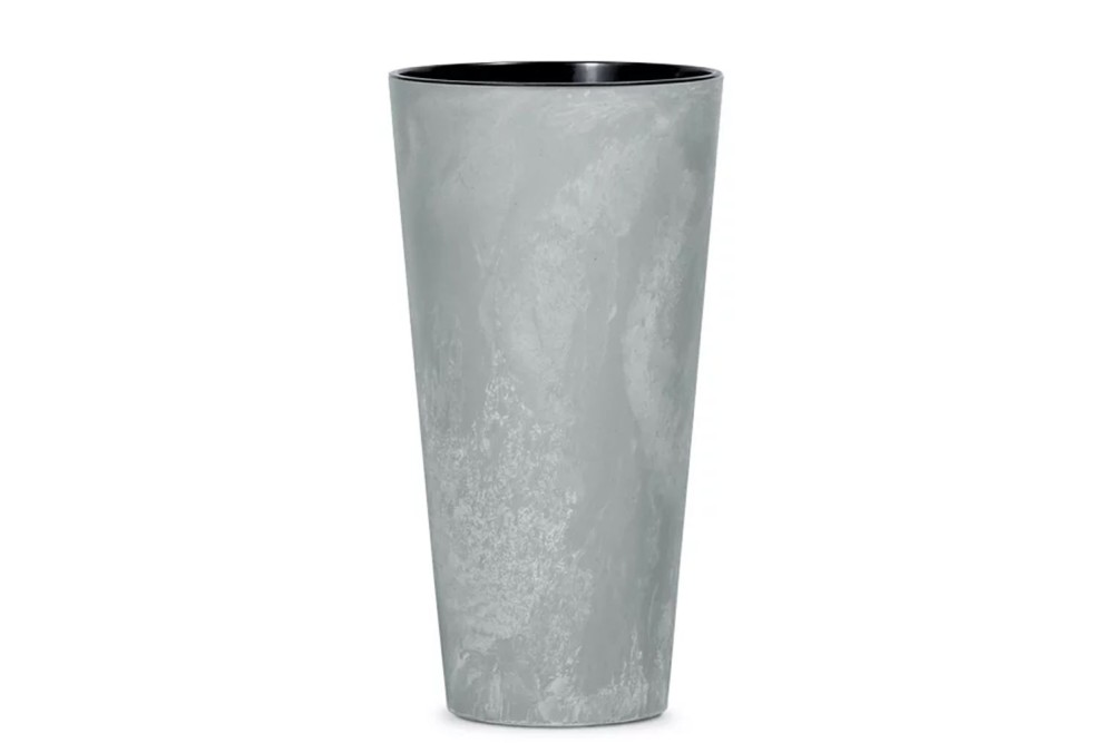 TUBUS SLIM BETON EFFECT CONRETE ΠΛΑΣΤΙΚΟ ΚΑΣΠΩ 30Χ30Χ57ΕΚ