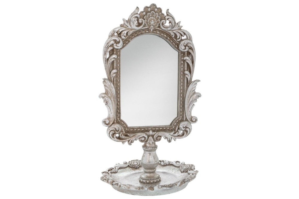 ΑΣΗΜΙ ΠΟΛΥΡΕΖΙΝ ΕΠΙΤΡΑΠΕΖΙΟΣ ΚΑΘΡΕΦΤΗΣ ΣΚΑΛΙΣΤΟΣ 16Χ15,5Χ27ΕΚ ΑΣΗΜΙ ΠΟΛΥΡΕΖΙΝ ΕΠΙΤΡΑΠΕΖΙΟΣ ΚΑΘΡΕΦΤΗΣ ΣΚΑΛΙΣΤΟΣ 16Χ15,5Χ27ΕΚ