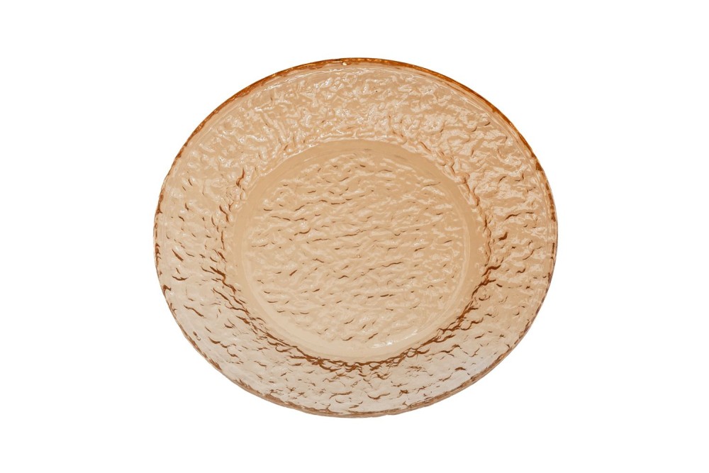 ΓΥΑΛΙΝΗ ΠΙΑΤΕΛΑ 20ΕΚ ΣΤΡΟΓΓΥΛΗ ΜΕΛΙ