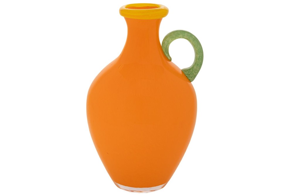 ΧΕΙΡΟΠΟΙΗΤΟ ΓΥΑΛΙΝΟ ΒΑΖΟ 18Χ7Χ27ΕΚ ΠΟΡΤΟΚΑΛΙ ΧΕΙΡΟΠΟΙΗΤΟ ΓΥΑΛΙΝΟ ΒΑΖΟ 18Χ7Χ27ΕΚ ΠΟΡΤΟΚΑΛΙ