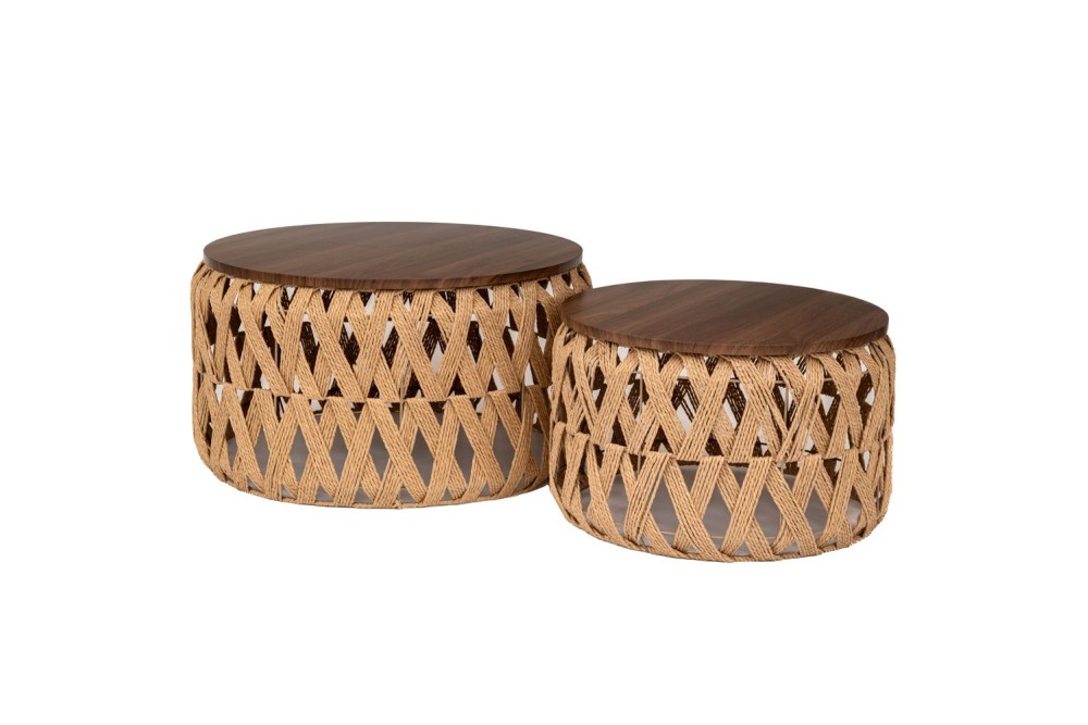 ΣΕΤ 2 ΠΛΕΧΤΟ ΣΚΑΜΠΩ-ΤΡΑΠΕΖΑΚΙ ΚΑΦΕ Φ70Χ39 Φ55Χ32ΕΚ ΣΤΡΟΓΓΥΛΟ ΜΕ ΞΥΛΙΝΗ ΕΠΙΦΑΝΕΙΑ ΣΕΤ 2 ΠΛΕΧΤΟ ΣΚΑΜΠΩ-ΤΡΑΠΕΖΑΚΙ ΚΑΦΕ Φ70Χ39 Φ55Χ32ΕΚ ΣΤΡΟΓΓΥΛΟ ΜΕ ΞΥΛΙΝΗ ΕΠΙΦΑΝΕΙΑ