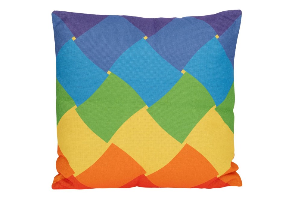 ΠΟΛΥΧΡΩΜΟ ΥΦΑΣΜΑΤΙΝΟ ΜΑΞΙΛΑΡΙ ΜΕ ΣΧΕΔΙΑ 43Χ43ΕΚ