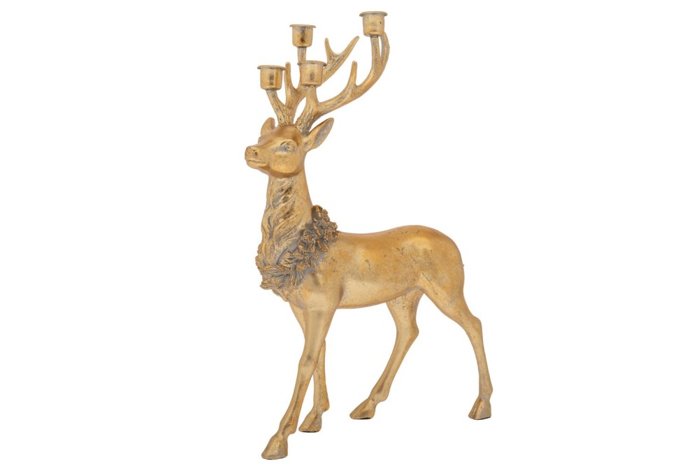 ΧΡΥΣΟ ΠΟΛΥΡΕΖΙΝ ΟΡΘΙΟ ΕΛΑΦΙ 4ΠΛΟ ΚΗΡΟΠΗΓΙΟ 33,5Χ13,5Χ45,5ΕΚ