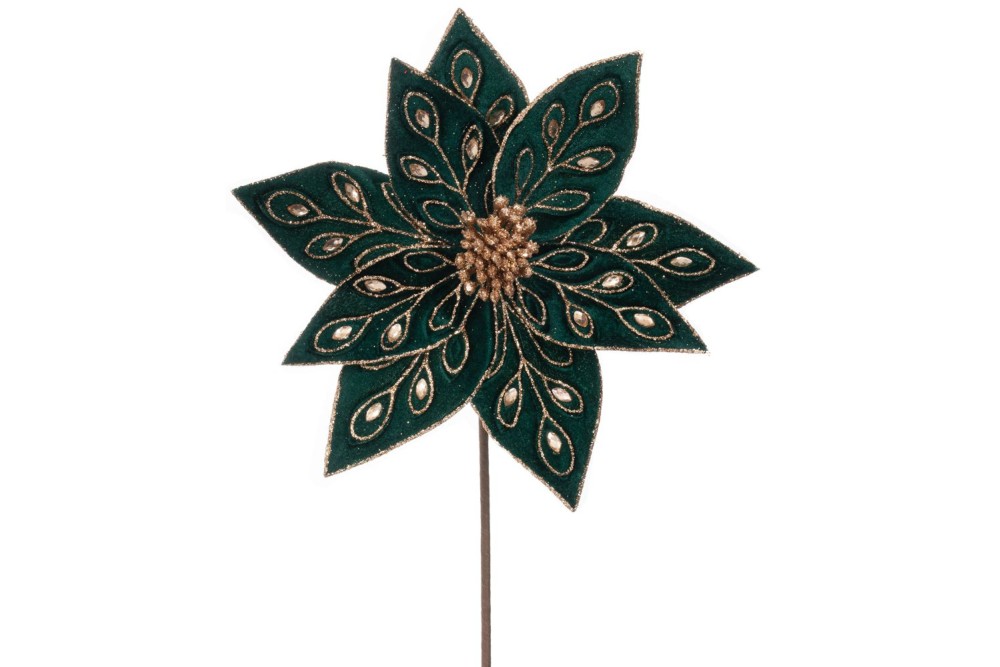 ΣΜΑΡΑΓΔΙ  ΒΕΛΟΥΔΙΝΟ ΑΛΕΞΑΝΔΡΙΝΟ ΜΕ ΔΙΑΜΑΝΤΑΚΙΑ ΚΛΑΔΙ 60ΕΚ