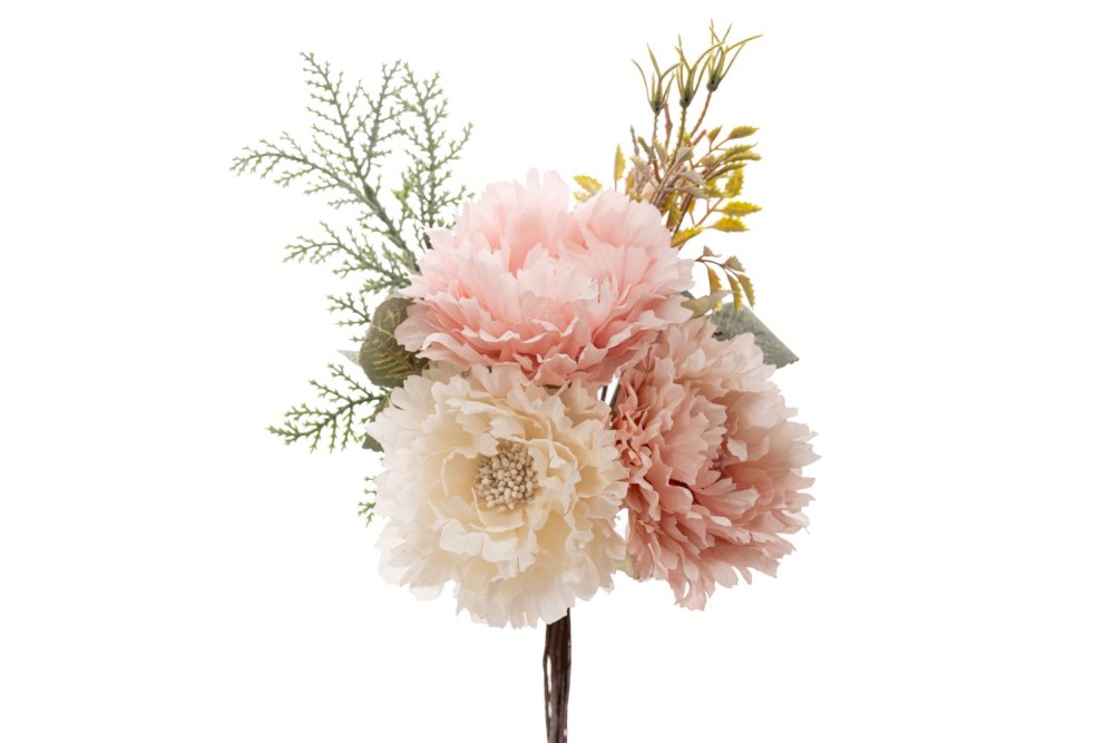 ΚΡΕΜ  ΡΟΖ ΜΠΟΥΚΕΤΟ ΠΙΑΩΝΙΑ 25ΕΚ Χ3