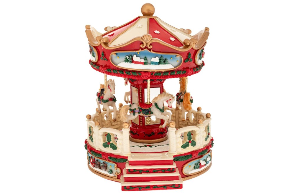 ΚΟΥΡΔΙΣΤΟ ΚΑΡΟΥΣΕΛ ΜΕ ΜΟΥΣΙΚΗ AND ΚΙΝΗΣΗ 21,5Χ19,5Χ24ΕΚ