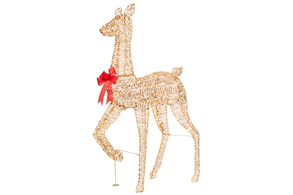 ΦΩΤΙΖΟΜΕΝΟ ΧΡΥΣΟ ΕΛΑΦΙ 80Χ28Χ155ΕΚ ΜΕ 960 LED ΖΕΣΤΟ ΧΡΩΜΑ IP44