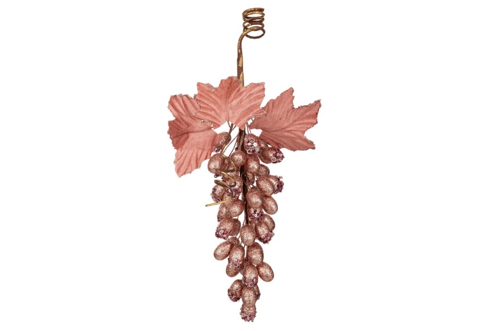 ΡΟΖ ΤΣΑΜΠΙ ΣΤΑΦΥΛΙ ΜΕ GLITTER 15X33EK