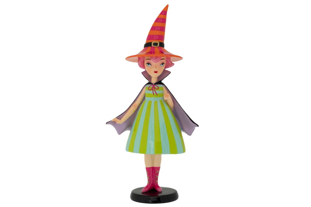 ΠΡΑΣΙΝΗ ΠΟΛΥΡΕΖΙΝ ΜΙΝΙΑΤΟΥΡΑ ΜΑΓΙΣΣΑ 12Χ9Χ25.5ΕΚ HALLOWEEN