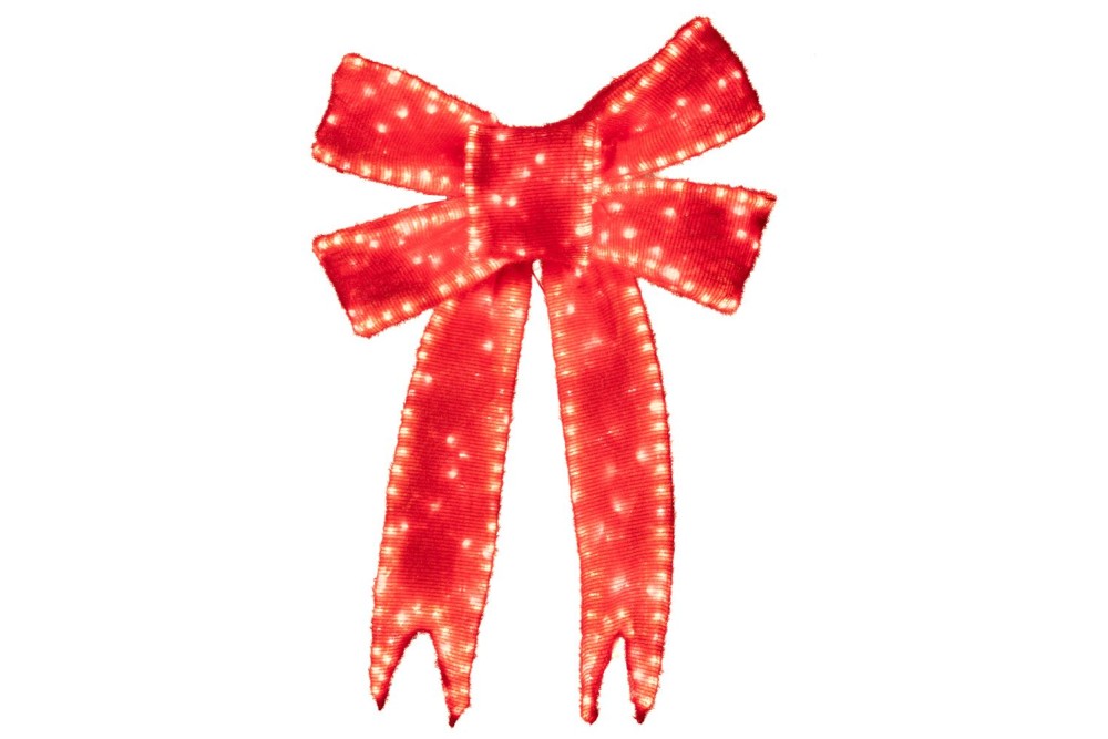 ΚΟΚΚΙΝΟΣ ΦΙΟΓΚΟΣ 3D ΜΕ 112 LED 100X50EK ΡΕΥΜΑΤΟΣ