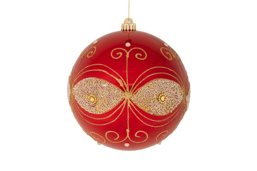 ΚΟΚΚΙΝΗ ΠΕΡΛΕ ΠΛΑΣΤΙΚΗ ΜΠΑΛΑ ΜΕ ΣΧΕΔΙΟ 15ΕΚ