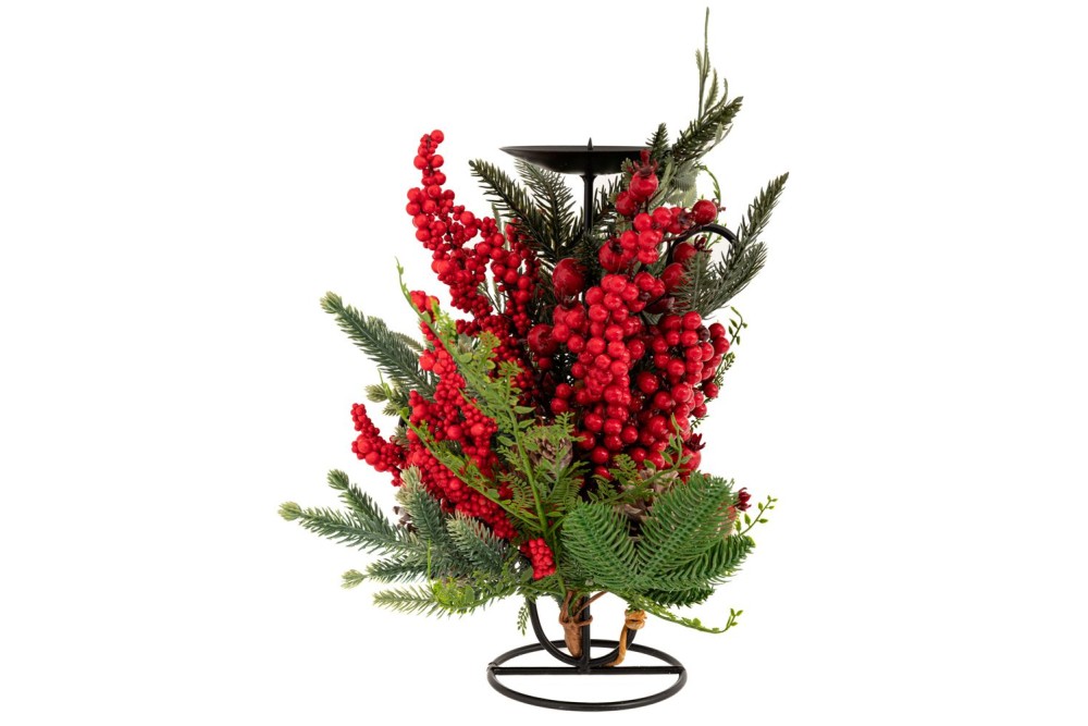 ΠΡΑΣΙΝΟ ΚΗΡΟΠΗΓΙΟ ΜΕ  ΚΟΚΚΙΝΑ BERRIES  ΚΟΥΚΟΥΝΑΡΙΑ 33ΕΚ