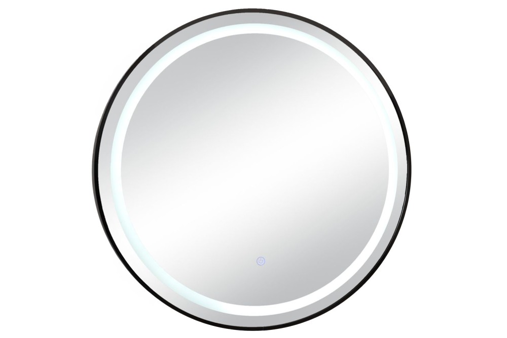 ΜΑΥΡΟΣ ΣΤΡΟΓΓΥΛΟΣ ΜΕΤΑΛΛΙΚΟΣ ΚΑΘΡΕΦΤΗΣ ΤΟΙΧΟΥ ΜΕ LED Φ70ΕΚ ΜΑΥΡΟΣ ΣΤΡΟΓΓΥΛΟΣ ΜΕΤΑΛΛΙΚΟΣ ΚΑΘΡΕΦΤΗΣ ΤΟΙΧΟΥ ΜΕ LED Φ70ΕΚ