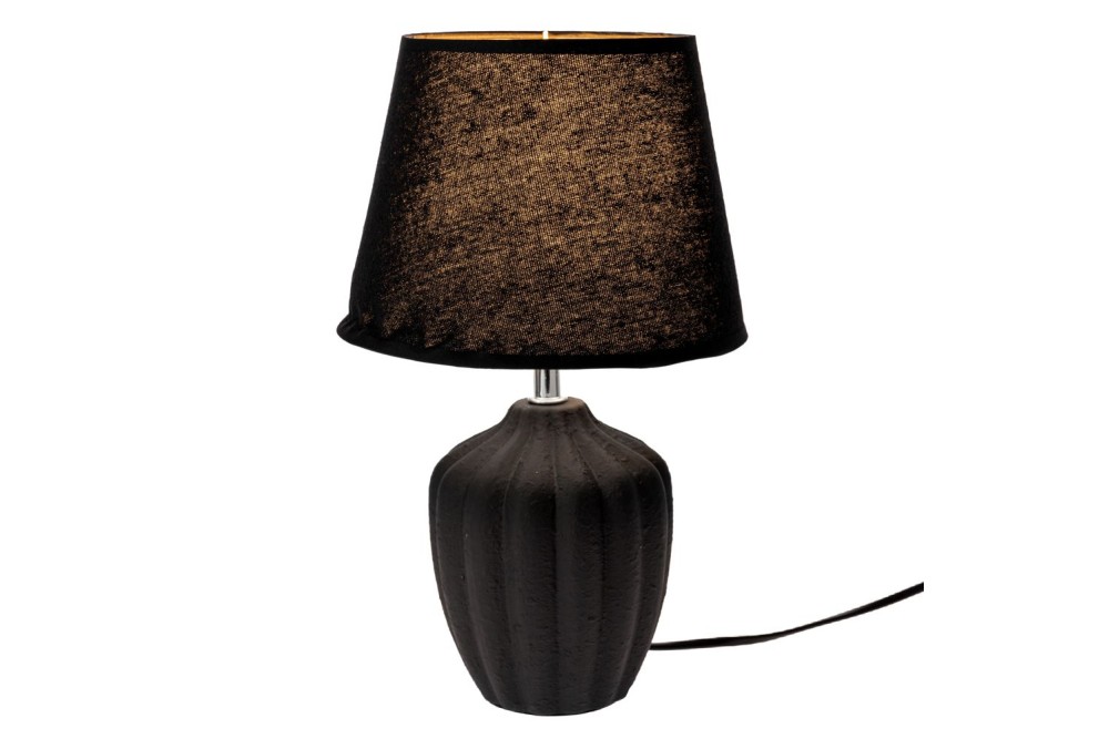 ΜΑΥΡΟ ΚΕΡΑΜΙΚΟ ΛΑΜΠΑΤΕΡ ΜΕ ΜΑΥΡΟ ΚΑΠΕΛΟ Φ20Χ31,5ΕΚ