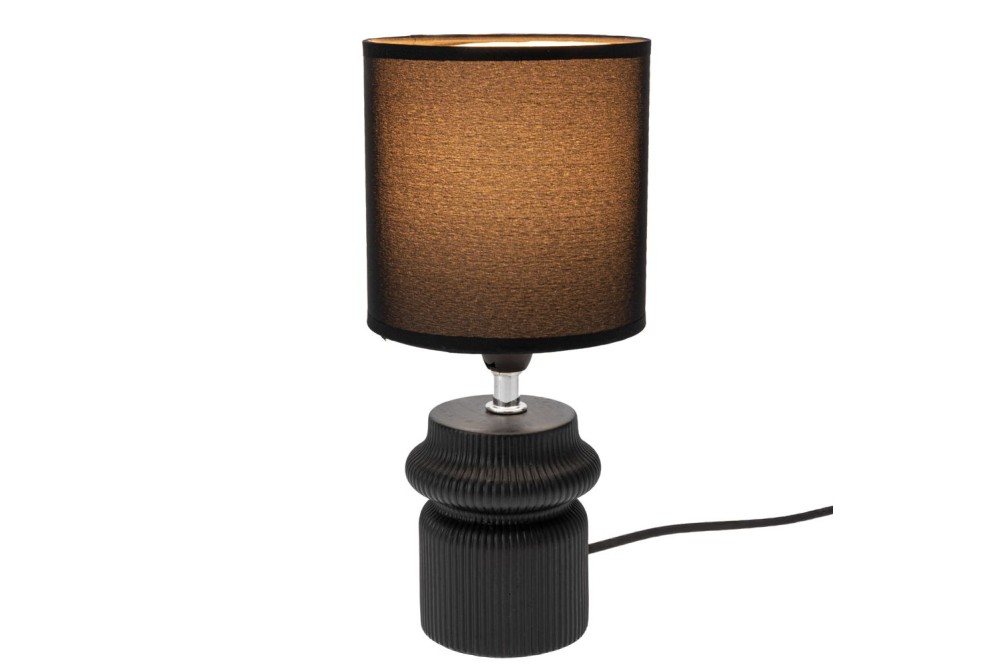 ΜΑΥΡΟ ΚΕΡΑΜΙΚΟ ΡΙΓΕ ΛΑΜΠΑΤΕΡ ΜΕ ΜΑΥΡΟ ΚΑΠΕΛΟ Φ13Χ26,5ΕΚ