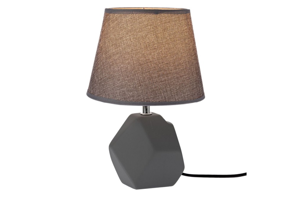 ΓΚΡΙ ΚΕΡΑΜΙΚΟ ΛΑΜΠΑΤΕΡ ΜΕ ΓΚΡΙ ΚΑΠΕΛΟ Φ20Χ29,5ΕΚ