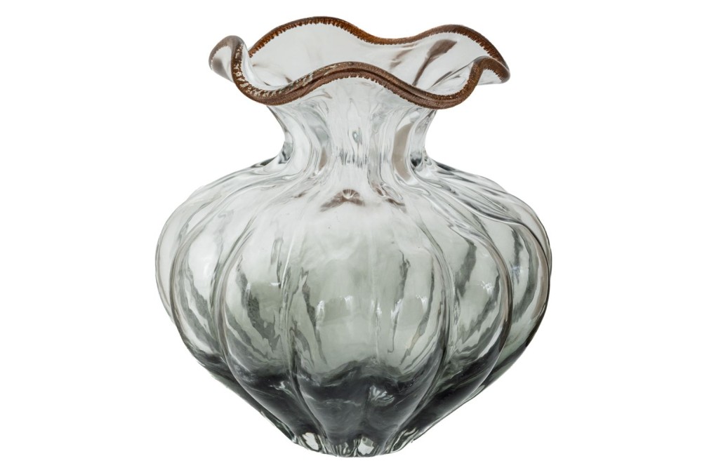 ΔΙΑΦΑΝΟ ΓΚΡΙ ΓΥΑΛΙΝΟ ΒΑΖΟ Φ24Χ24ΕΚ ΔΙΑΦΑΝΟ ΓΚΡΙ ΓΥΑΛΙΝΟ ΒΑΖΟ Φ24Χ24ΕΚ