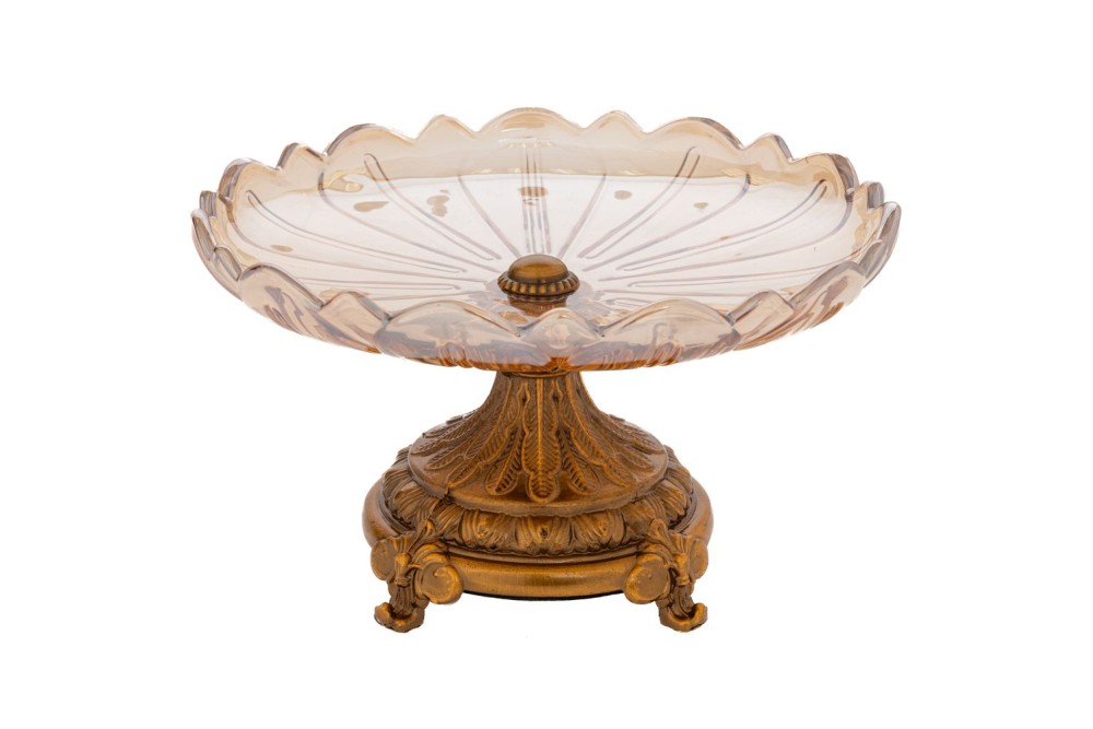 ΜΕΛΙ ΓΥΑΛΙΝΗ ΠΙΑΤΕΛΑ ΜΕ ΜΕΤΑΛΛΙΚΗ ΒΑΣΗ Φ22Χ13ΕΚ