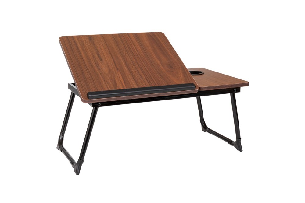 ΚΑΦΕ ΟΡΘΟΓΩΝΙΟΣ ΔΙΣΚΟΣ ΚΡΕΒΑΤΙΟΥ MDF ΜΕ ΑΝΑΚΛΙΣΗ ΓΙΑ TABLET 56Χ32Χ25ΕΚ